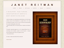 Tablet Screenshot of janetreitman.com